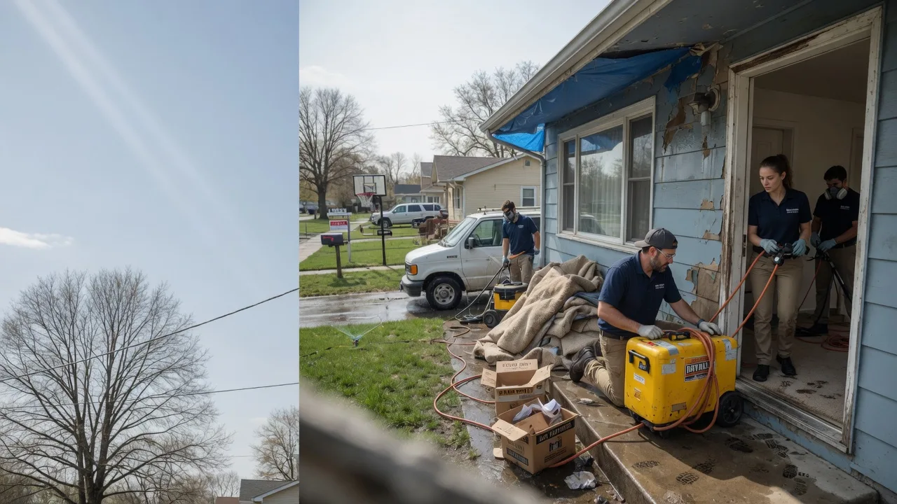 Basement Flood Cleanup in Foley, MN near me